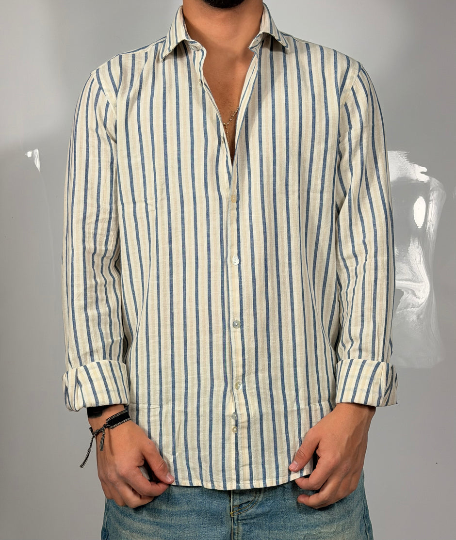 Camicia misto lino