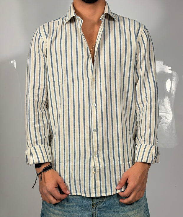 Camicia misto lino