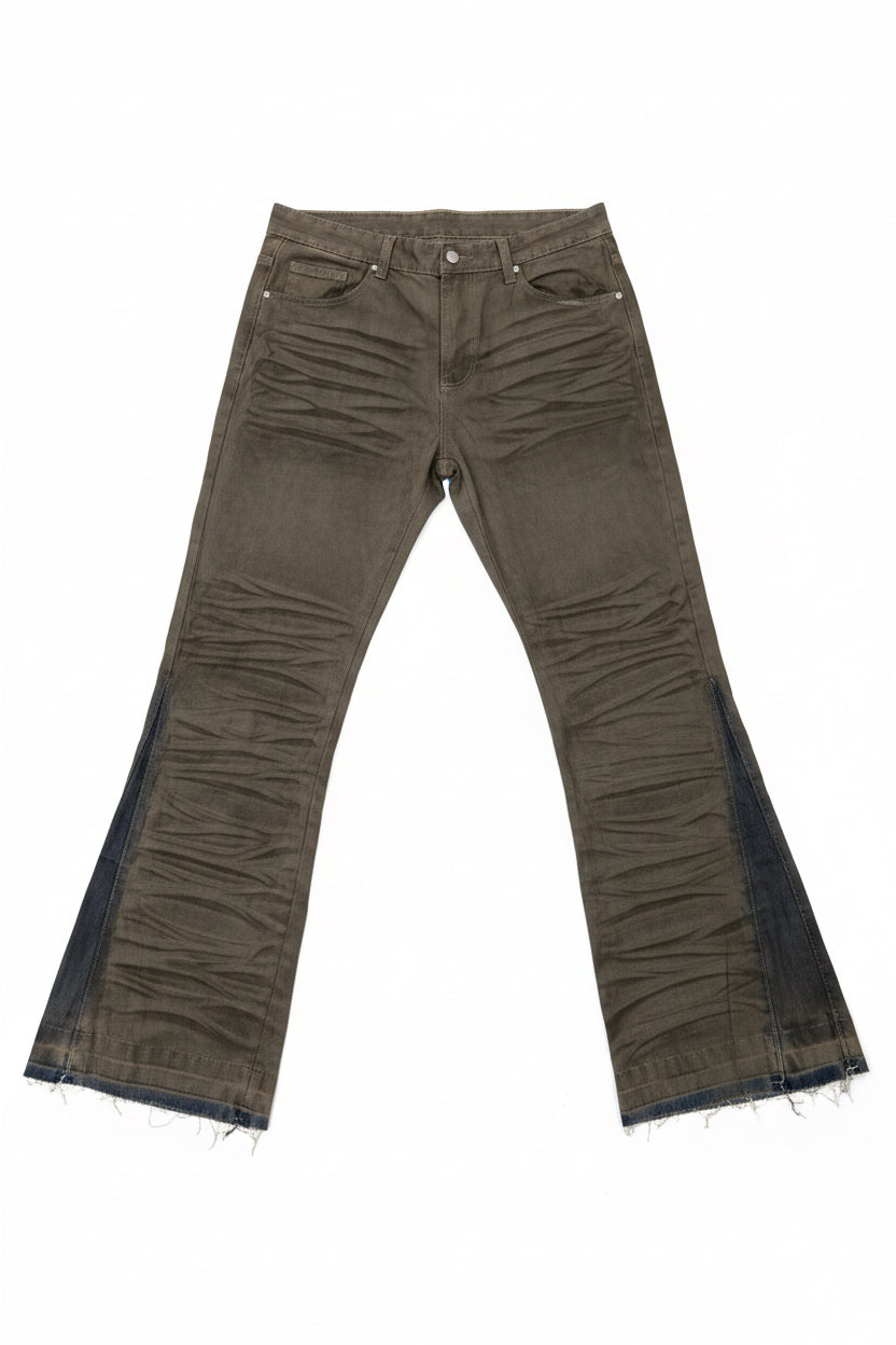 Brown striped