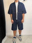 Completo in denim