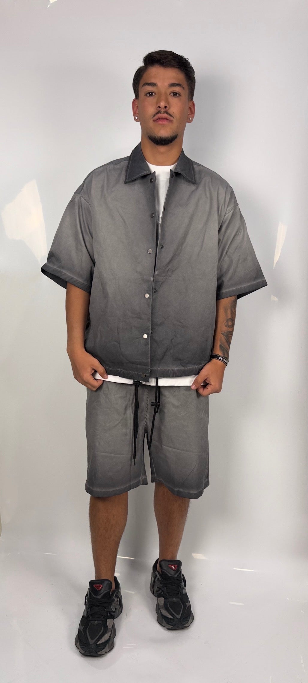 Completo grigio sfumato