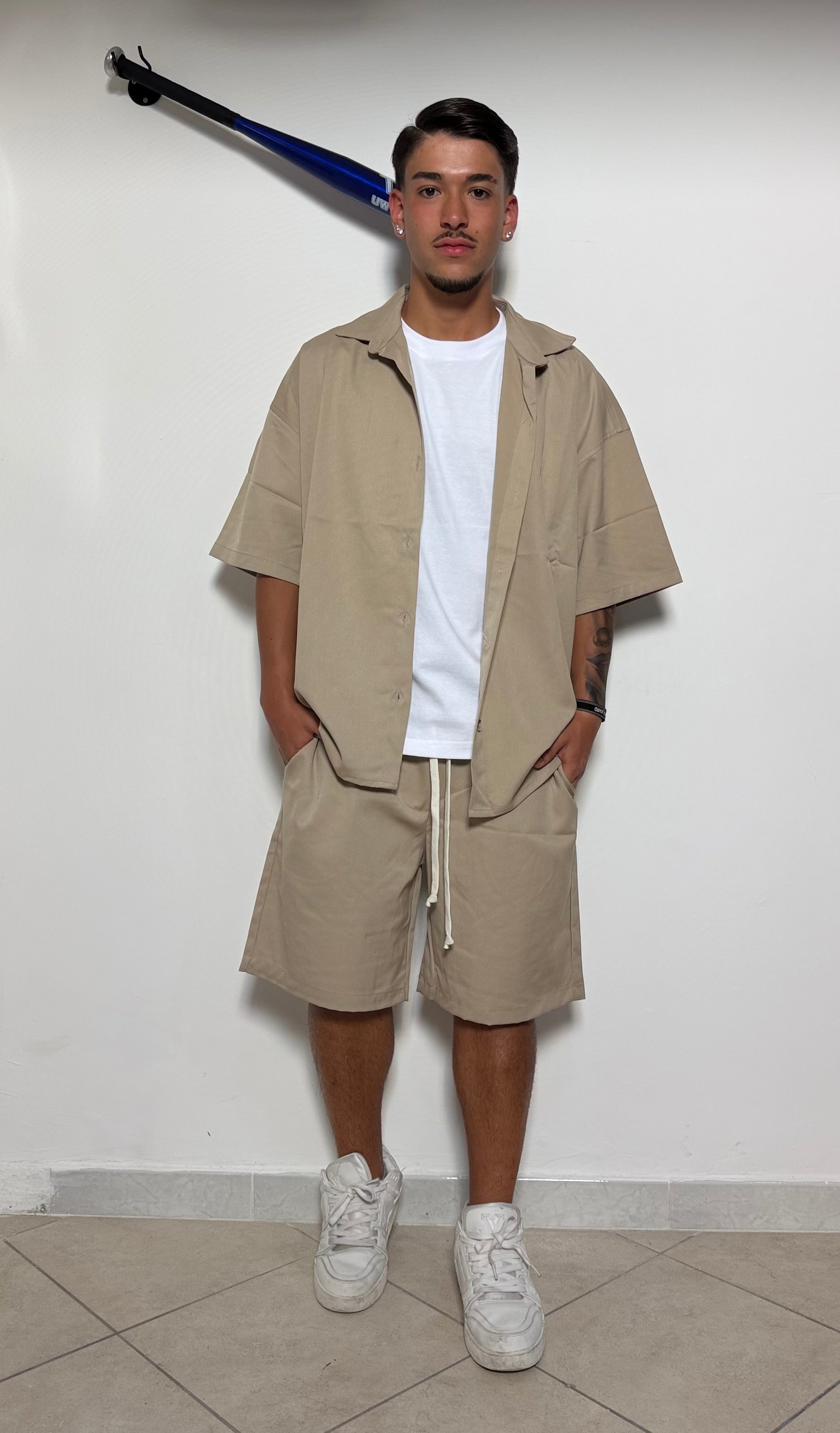 Completo beige