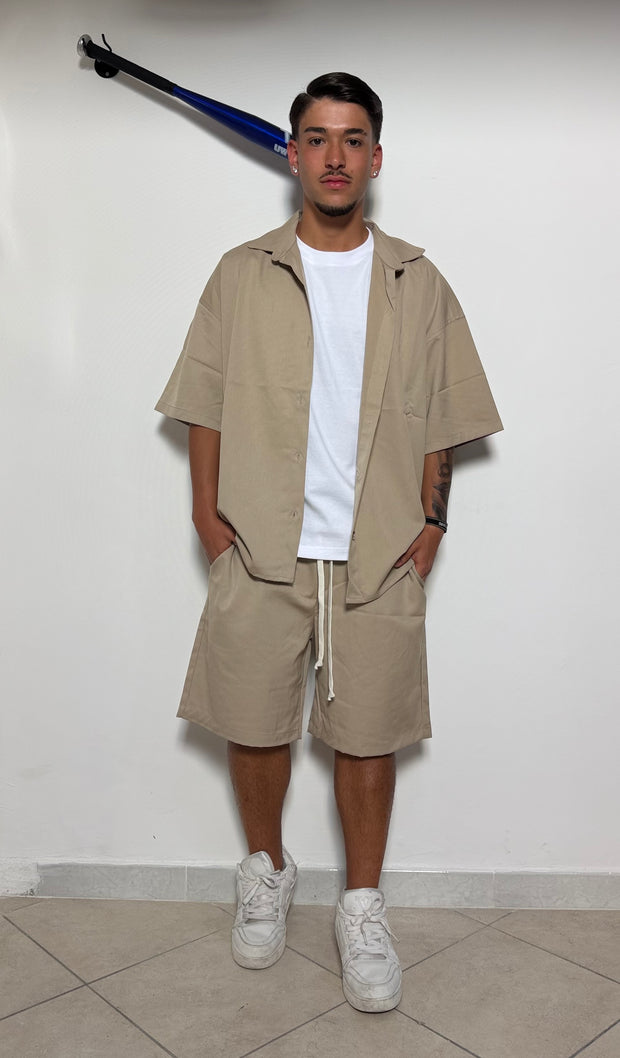 Completo beige