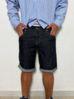 Bermuda denim blu