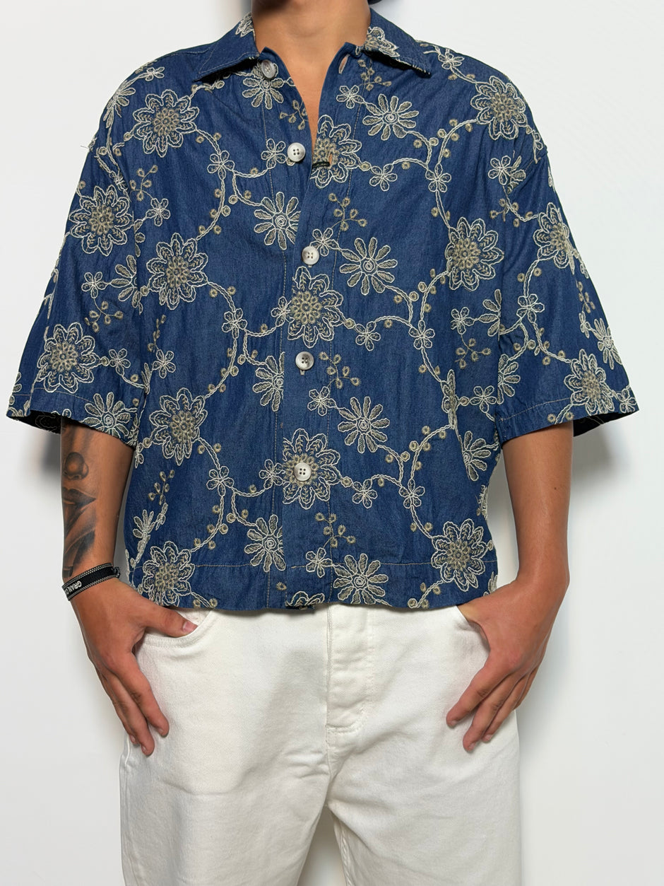 Camicia fantasia fiori #2