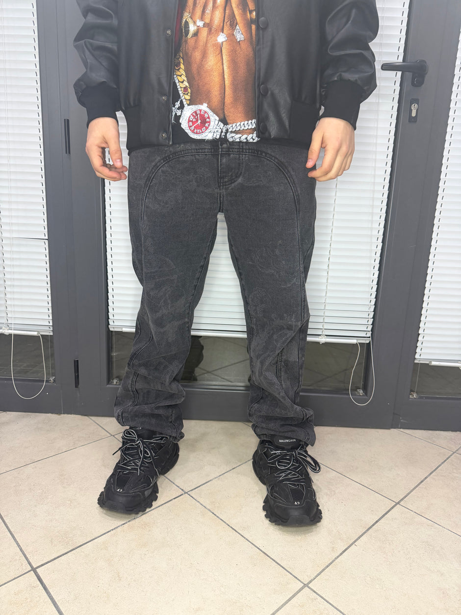 Jeans colorazione nera