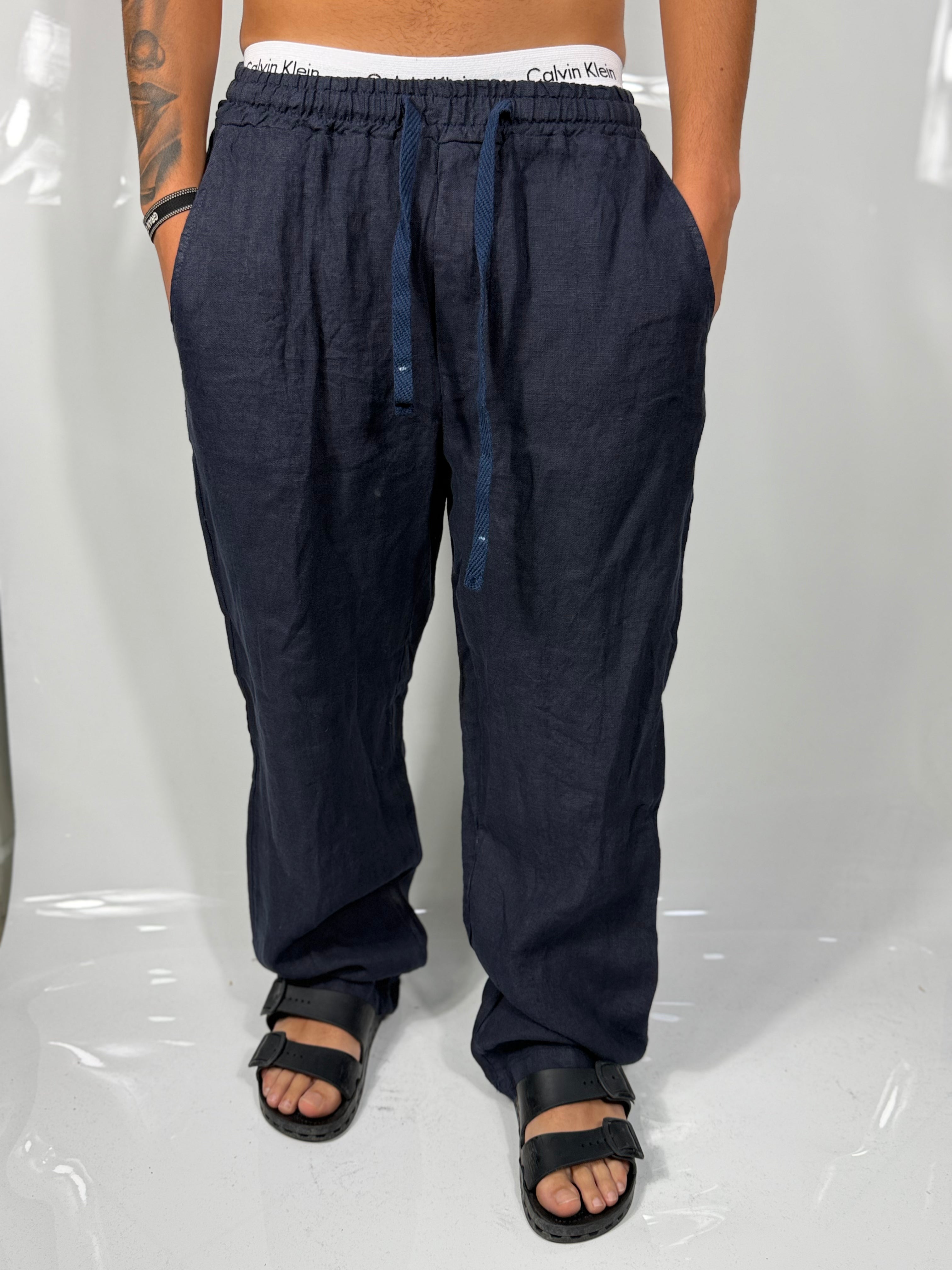 Pantaloni di lino