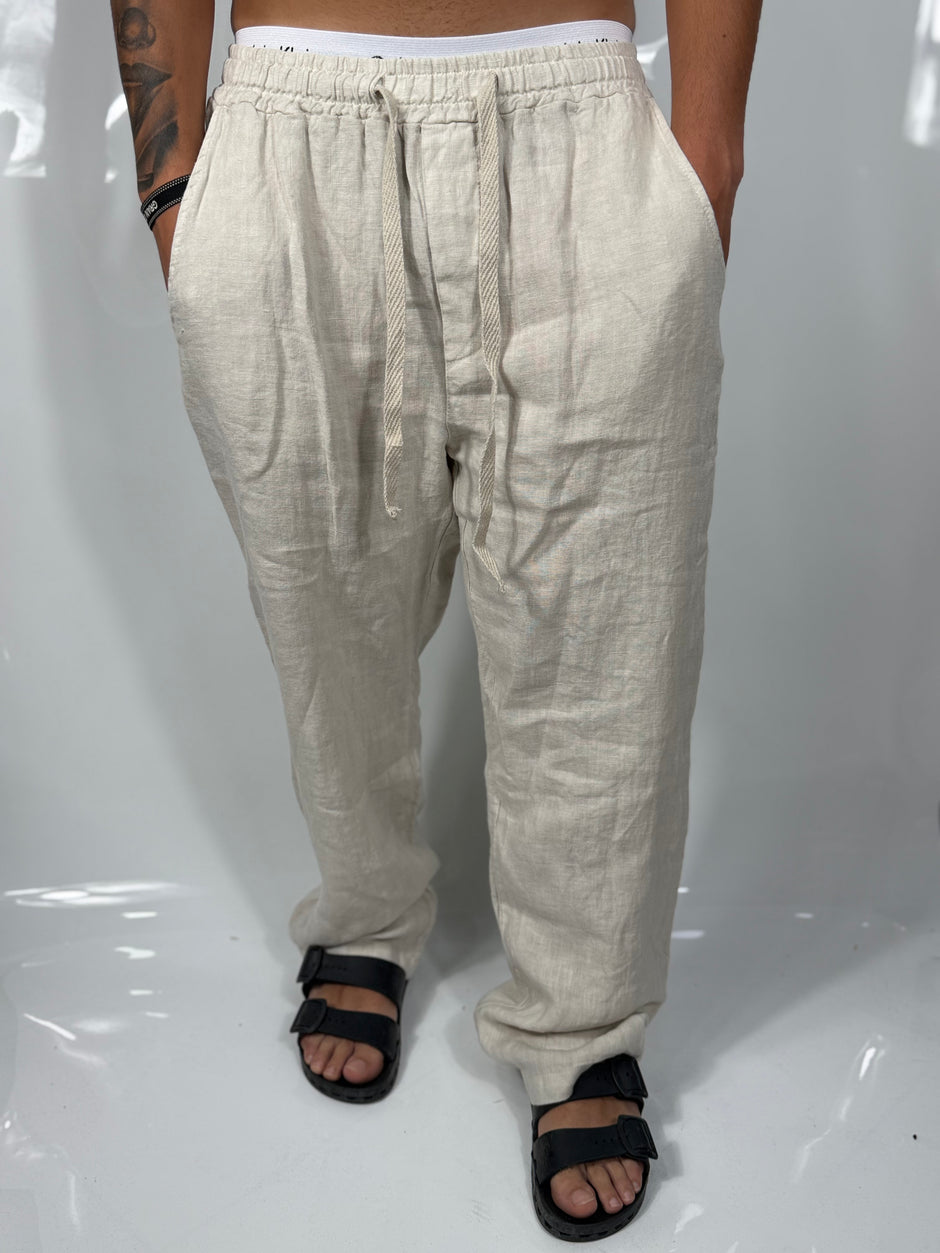 Pantaloni di lino