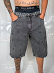 Bermuda black con strisce