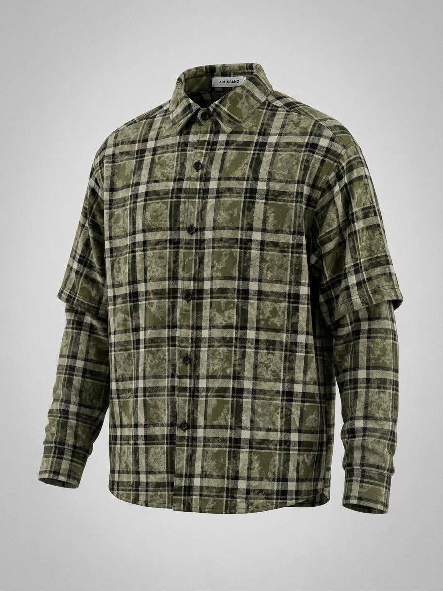 Camicia doppia manica