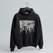 Hoodie deepression stampa a rilievo
